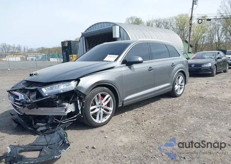 2017 Audi Q7 3.0T Premium from USA, damaged, VIN WA1VAAF75HD002757